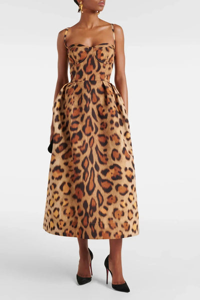 Abito Leopard Luxe