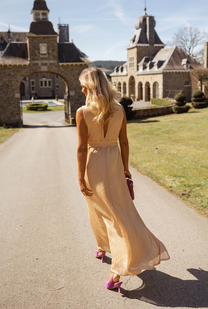 Cloe™ | Abito Dorato da Sogno