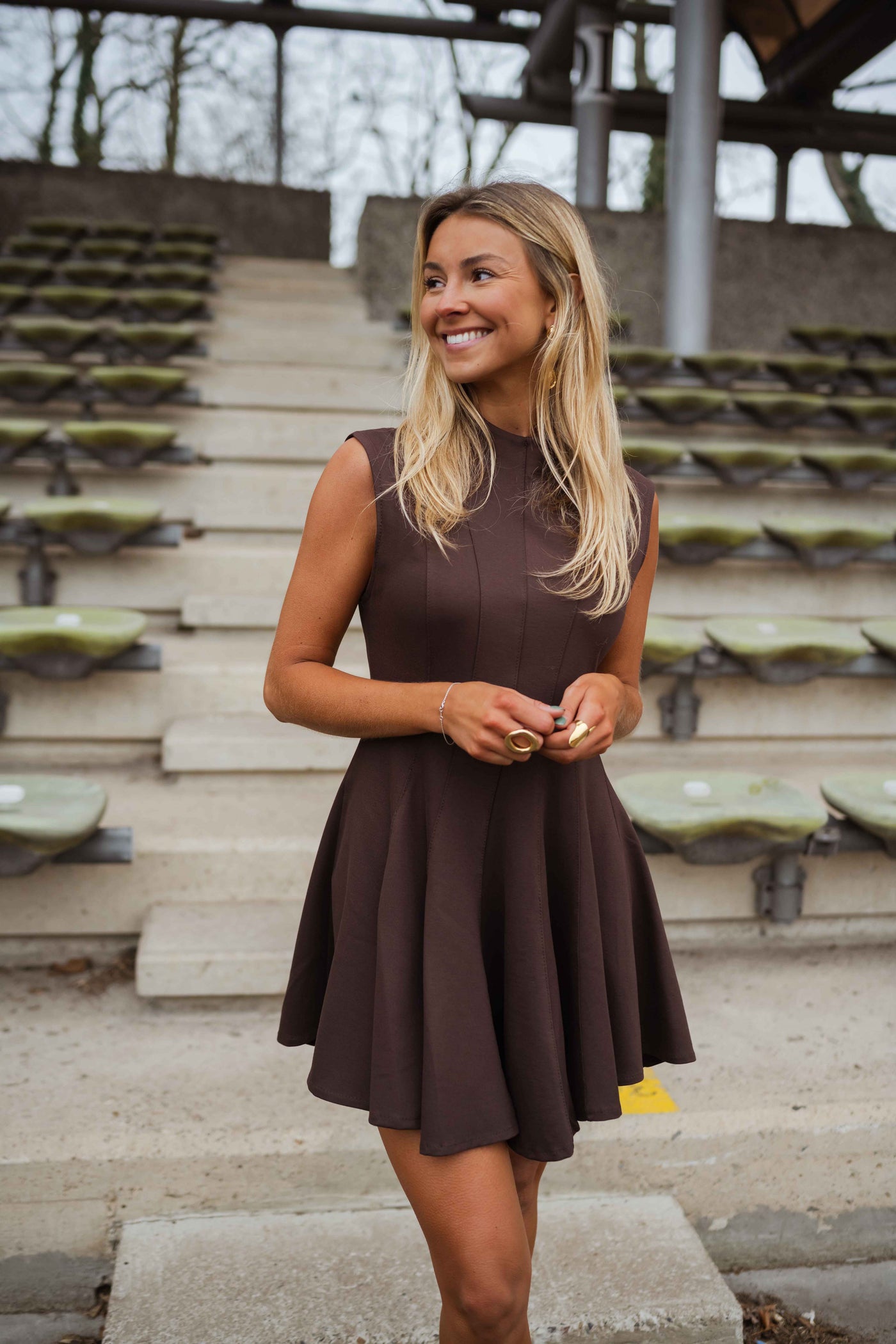Sofia™ | Abito Morgane Bruna