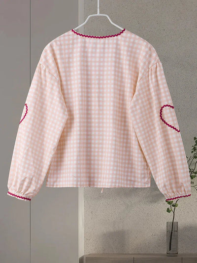 Sofia™ | Isabelle – Elegante Blusa a Forma di Cuore