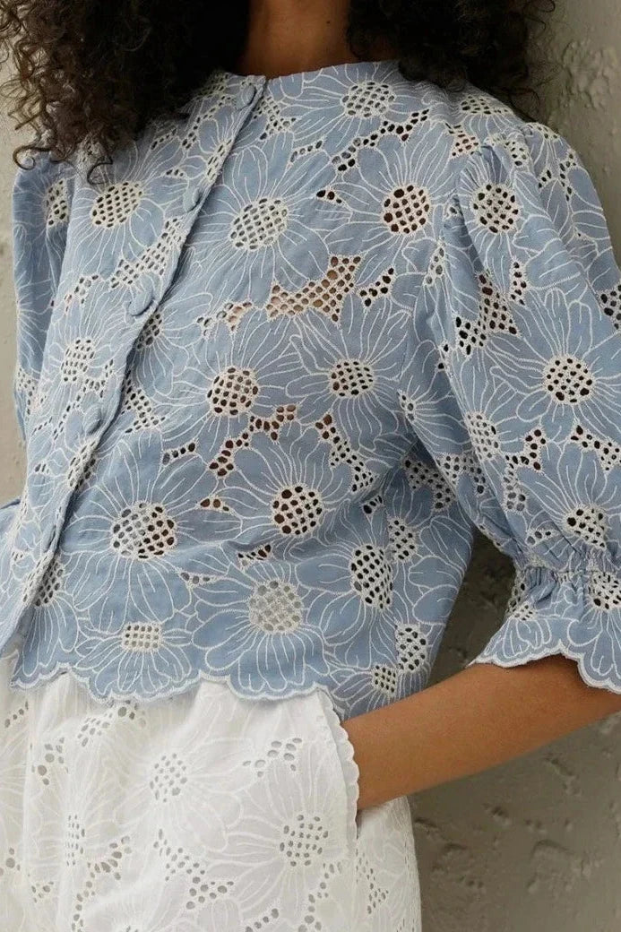 Sofia™ | Elegante blusa ricamada
