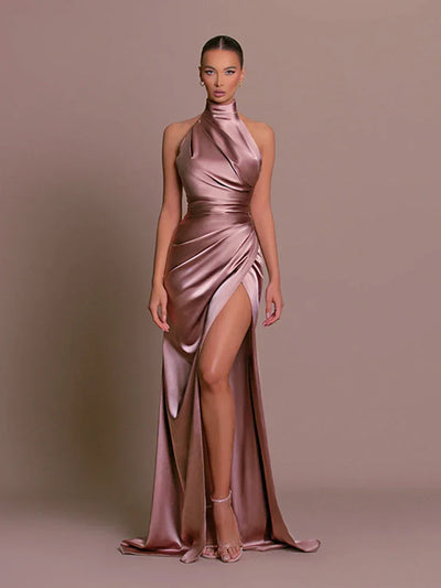 Cleo | Abito Elegante con Spacco