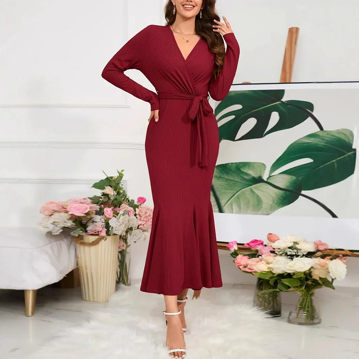 Elena | Abito Lungo Elegante a Sirena