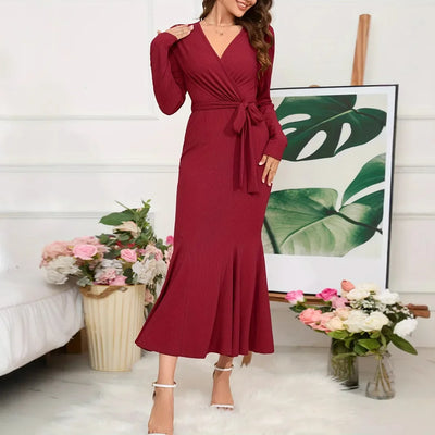 Elena | Abito Lungo Elegante a Sirena