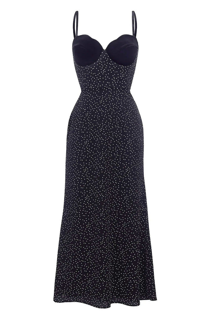 Aria™ | Abito midi nero