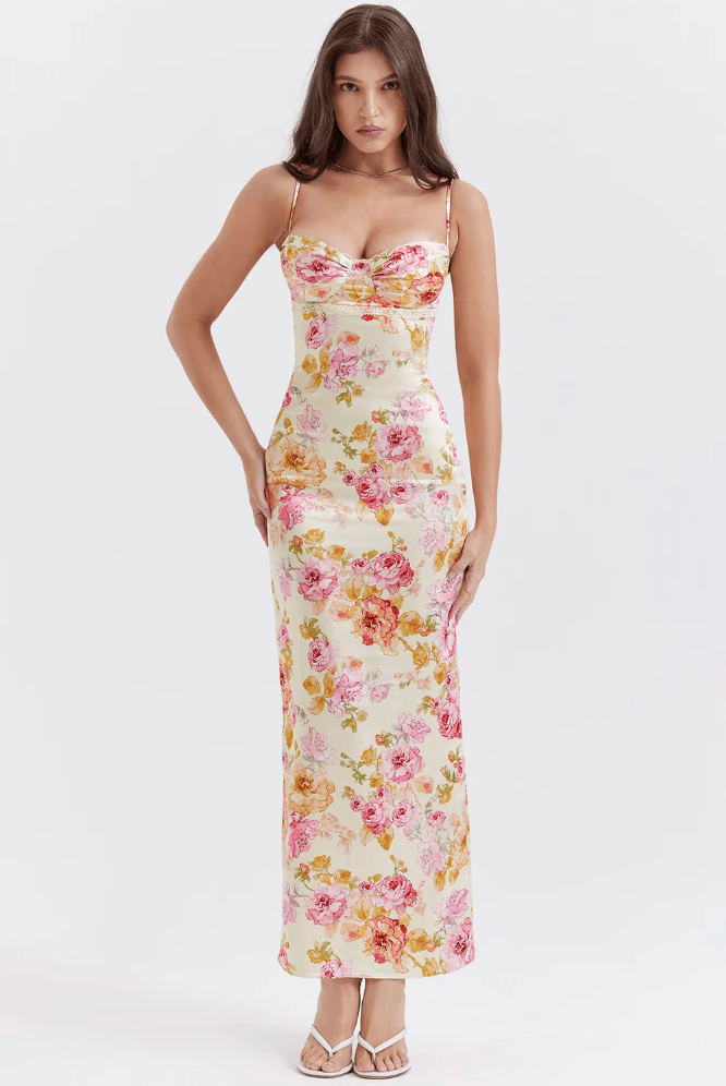 Amelia | Incantevole Vestito Floreale