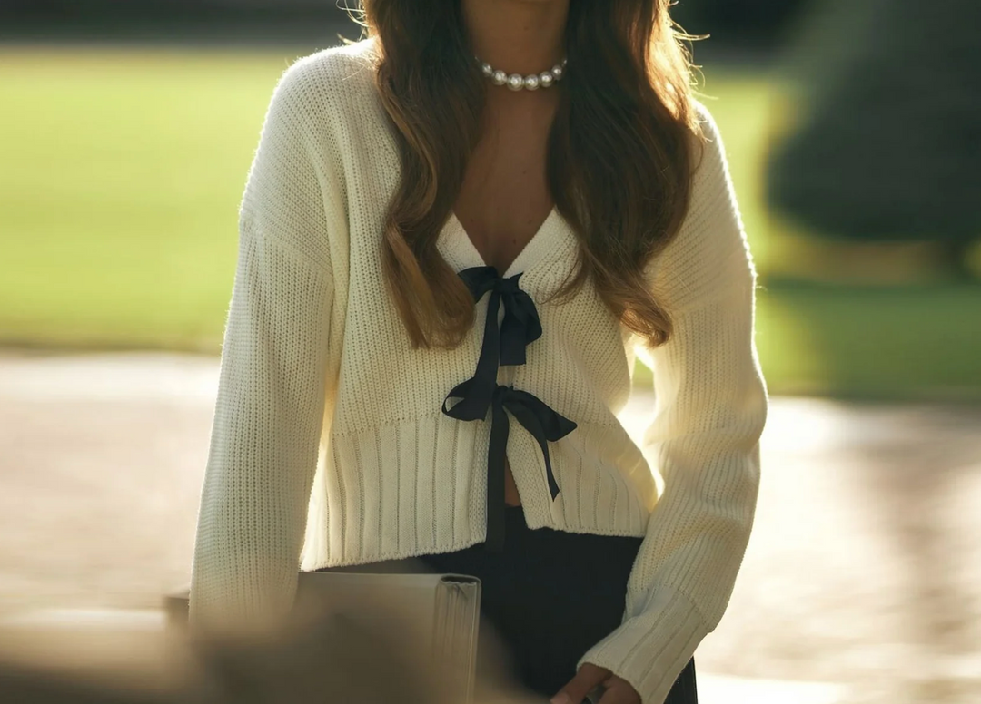 Sofia™ | Maglione con cravatta di Elena-Mia