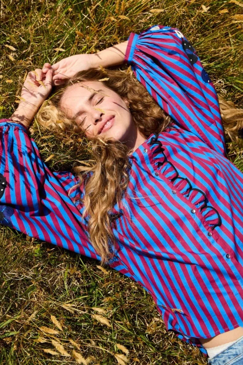 Sofia™ | Blusa Vintage Carrousel