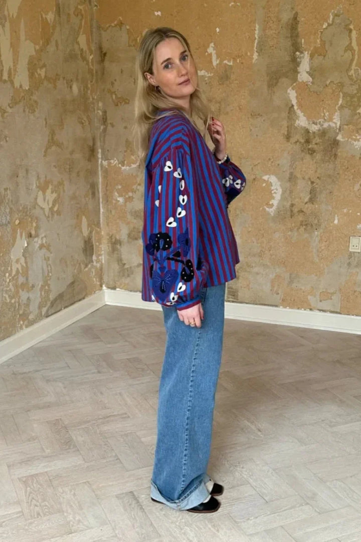 Sofia™ | Blusa Vintage Carrousel