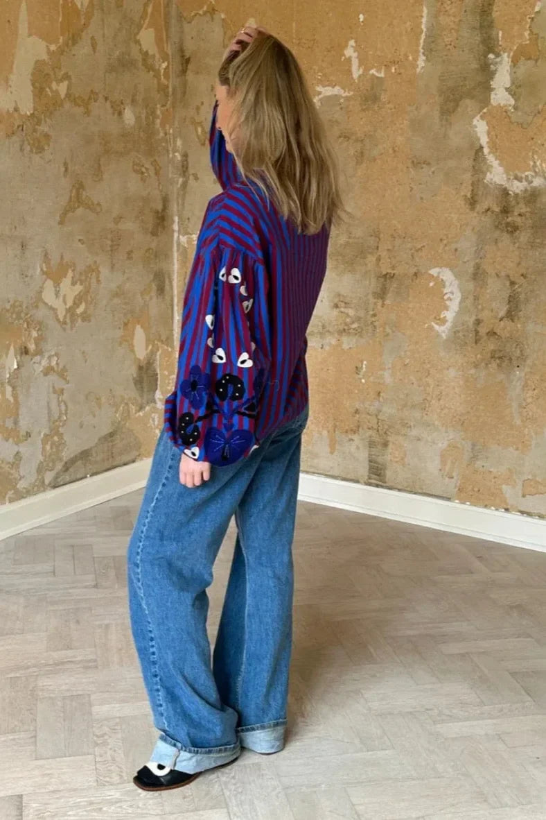 Sofia™ | Blusa Vintage Carrousel