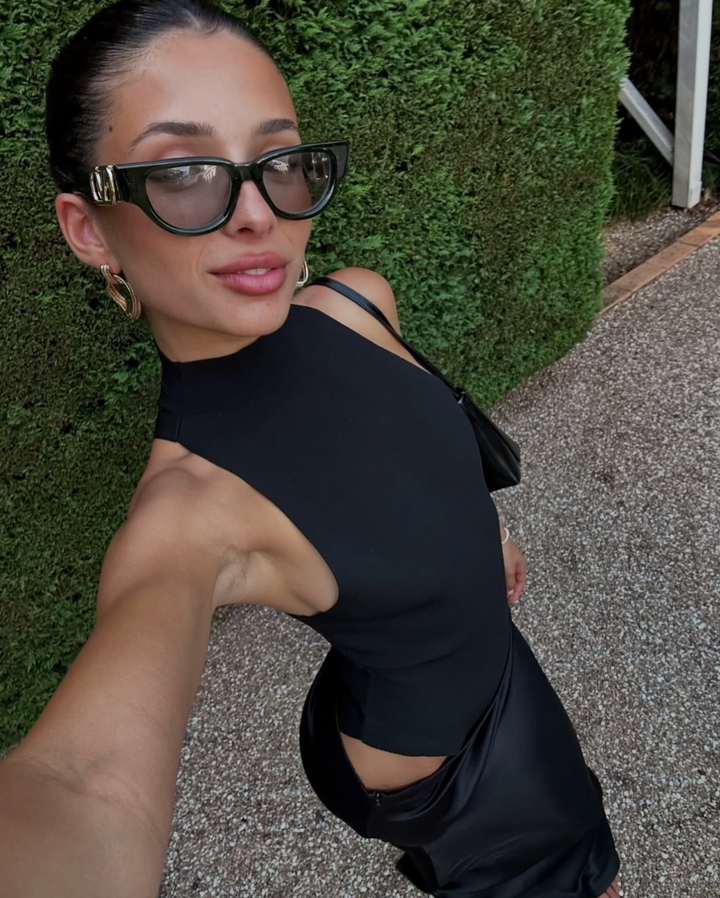 Faye | Abito Maxi Asimmetrico