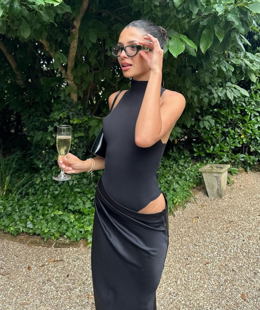 Faye | Abito Maxi Asimmetrico