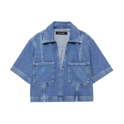 Sofia™ | Denim Set Shirt