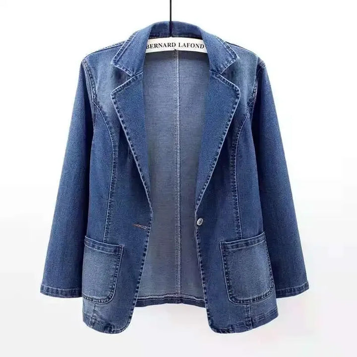 EVELINE™ | GIACCA IN DENIM ELEGANTE