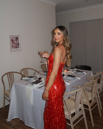 Kailani | Abito Maxi Lungo con Paillettes