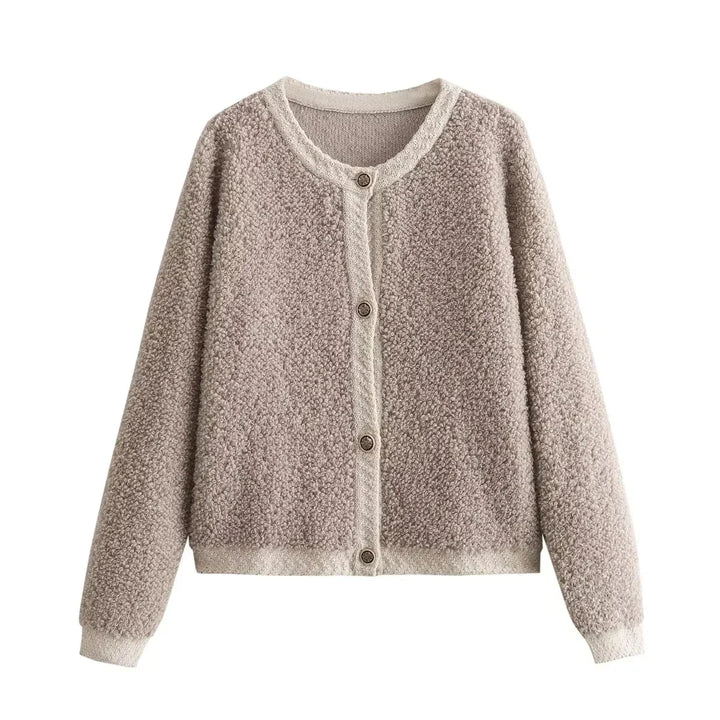 Sofia™ | Cardigan in Lana con Firma di Belle