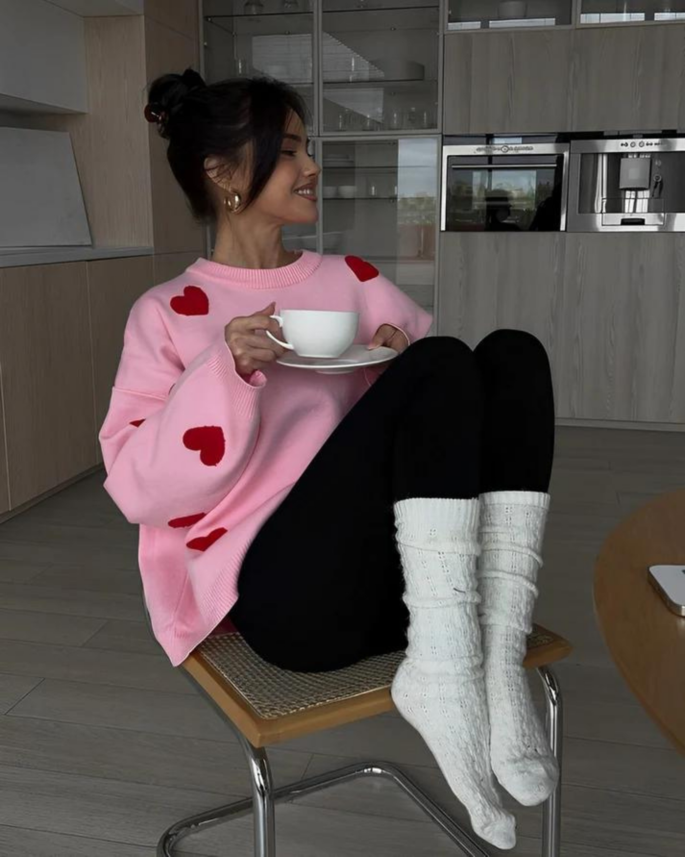 Sofia™ | Amora - Maglione a Forma di Cuore Accogliente