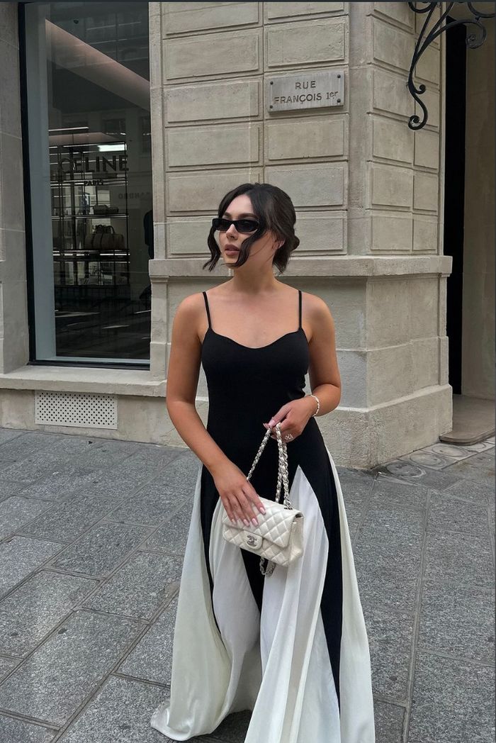 Viara - Abito Maxi Pannellato