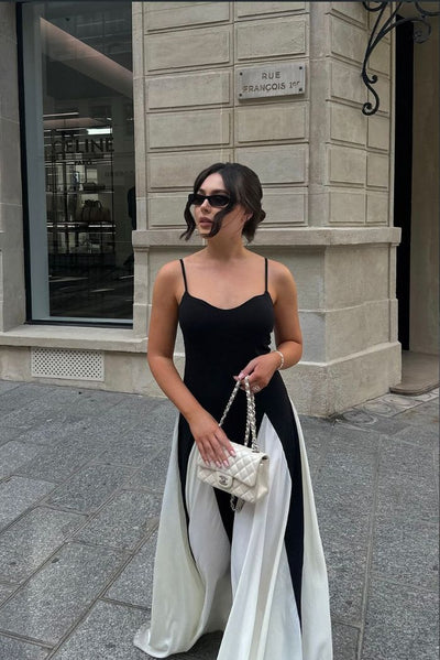 Viara - Abito Maxi Pannellato