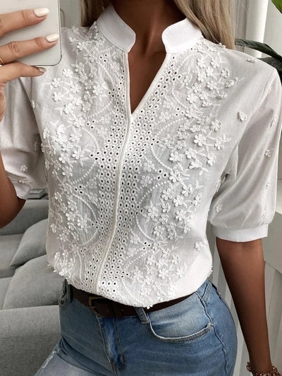 Sofia™ | Sophie - Blusa lussuosa ricamata