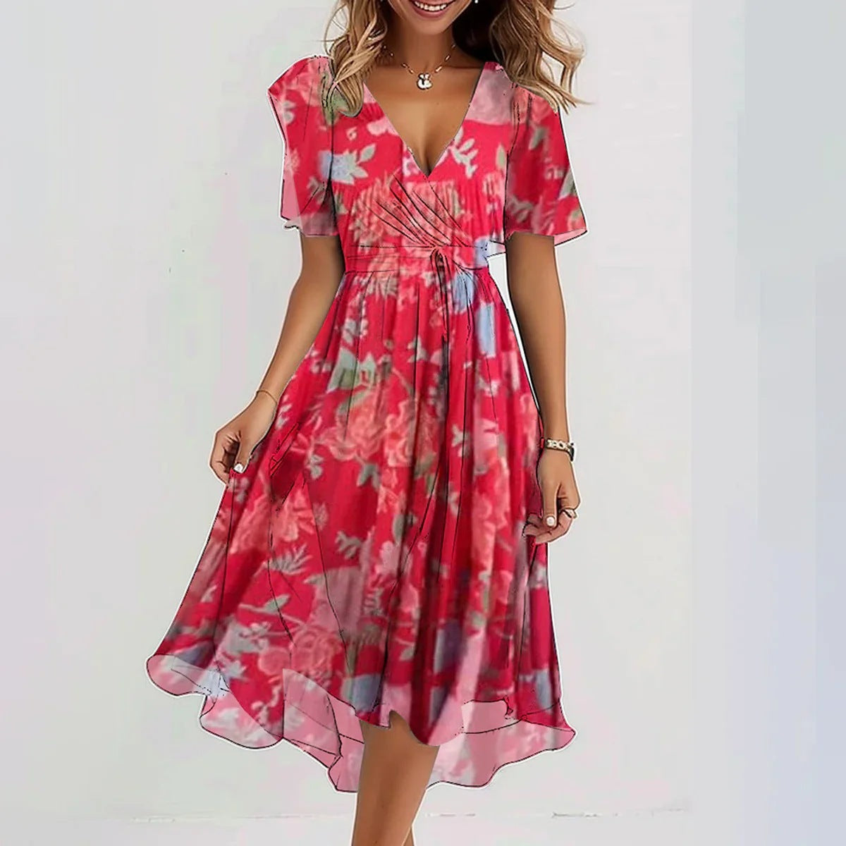 Sofia™ | Linnea Elegante abito estivo