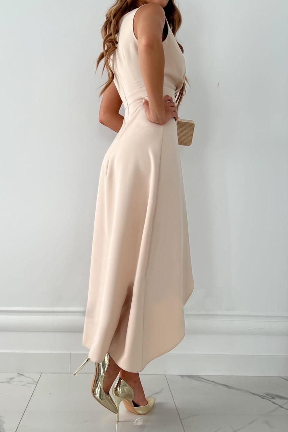 Carmel | Abito avvolgente elegante con scollatura a V