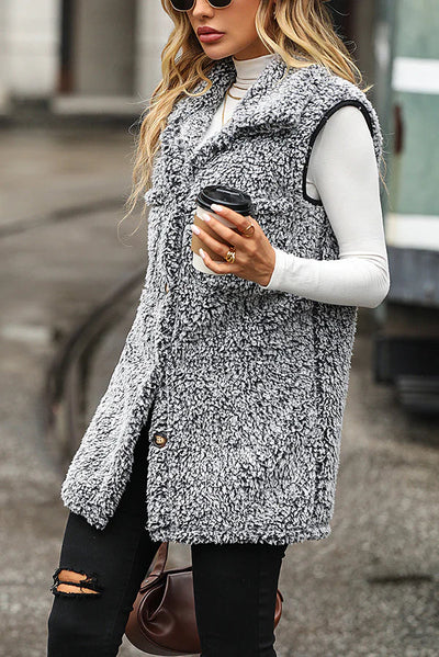 Sofia™ | Lina - Cardigan Lungo Senza Maniche