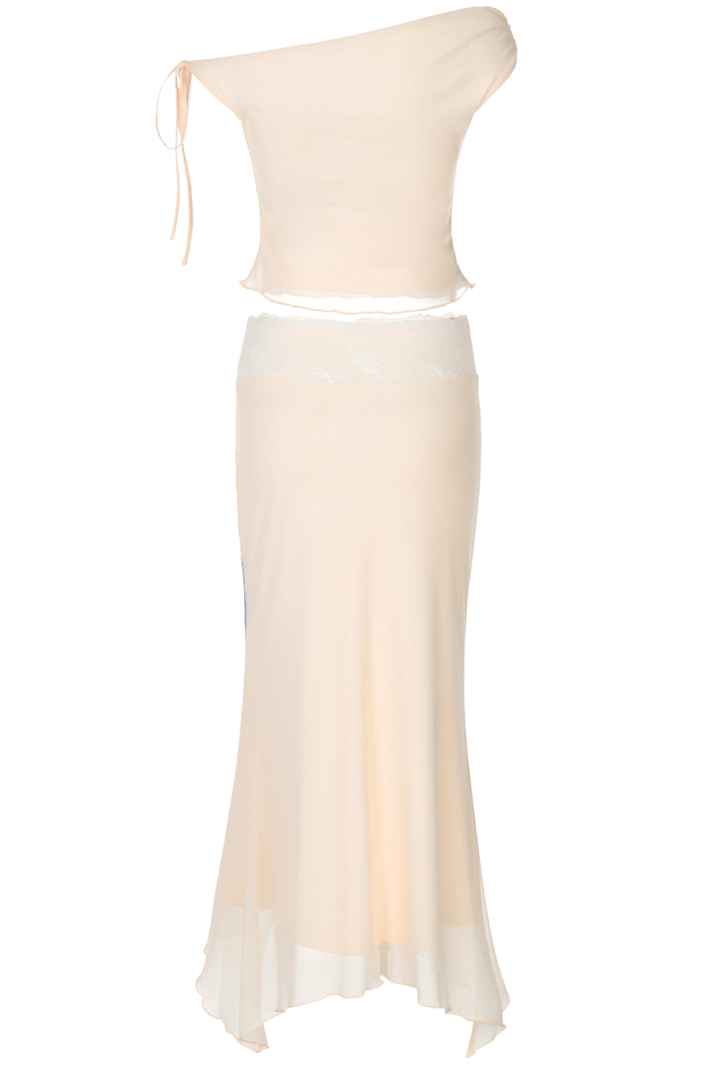 Aroa | Set Estivo con Gonna Fluida e Top Monospalla