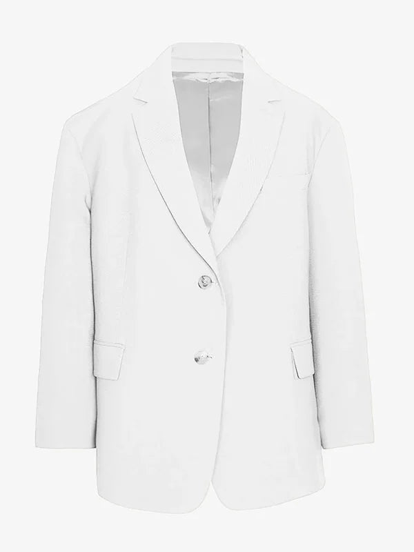 Sofia | Blazer Oversized Clean-Line Bianco