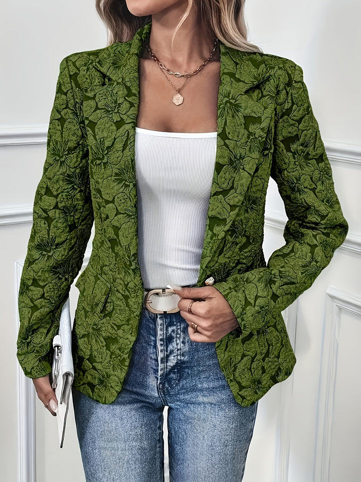 Camilla | Blazer con Motivo Floreale