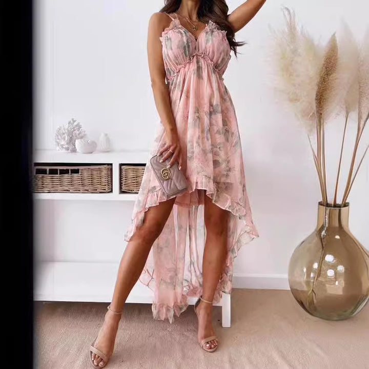 Sofia – Abito Floreale con Spalline Sottili