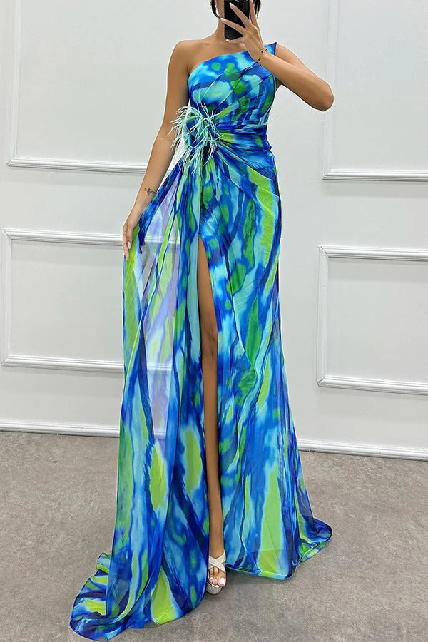 Noemi | Vestito Maxi Vibrante