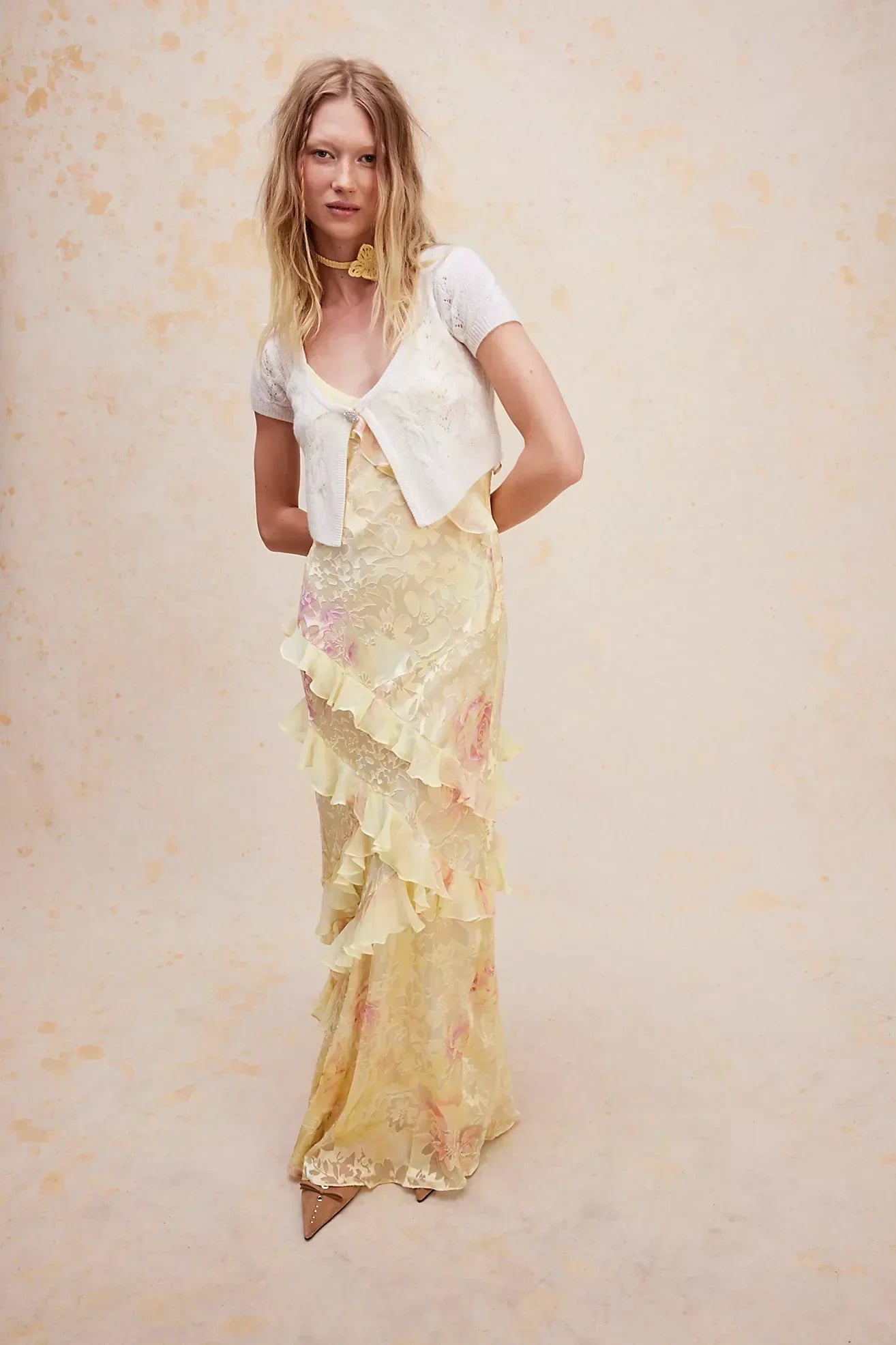 AMANDA - Abito Maxi Senza Maniche Leggero