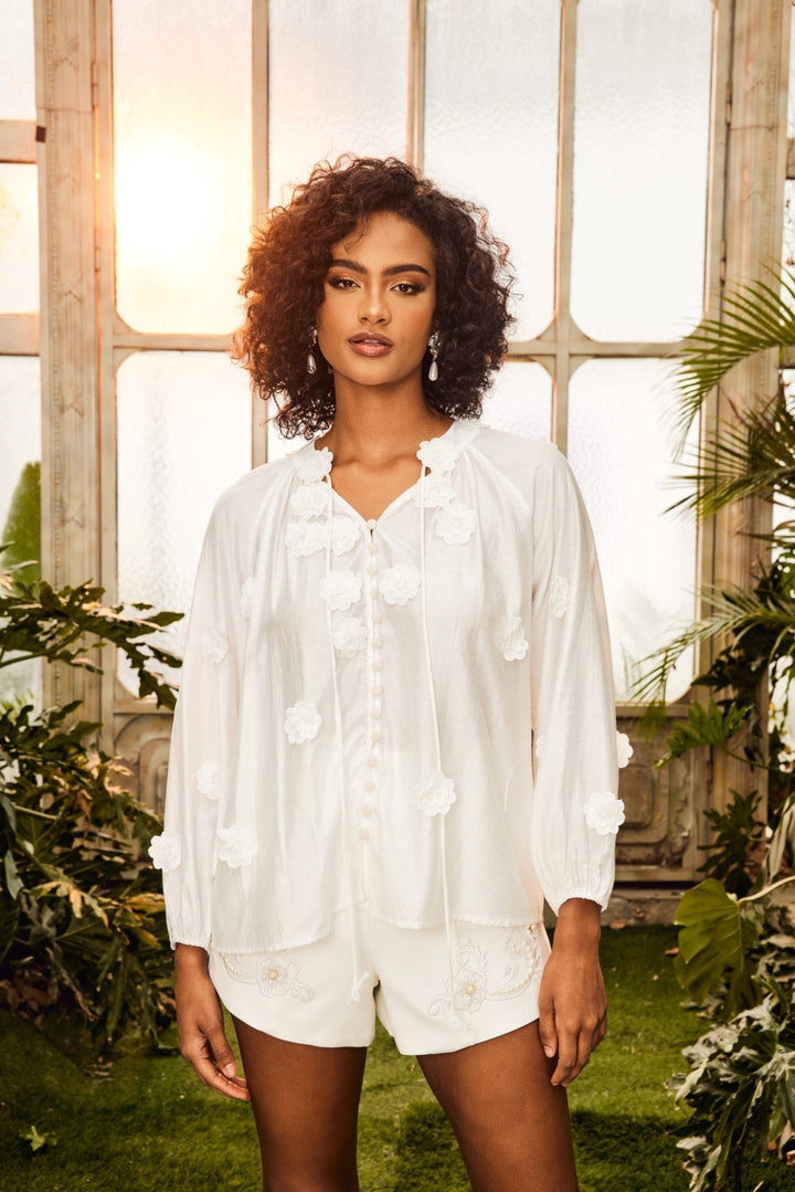 Sofia™ | Blusa con Scollatura a V Ella Bloemen