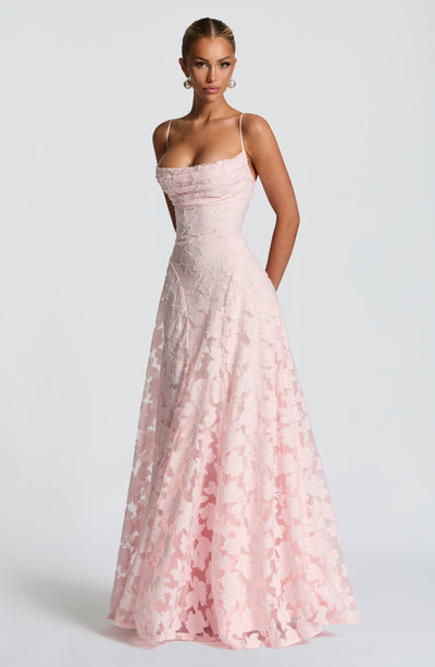 Francisa | Abito Maxi in Pizzo con Corsetto