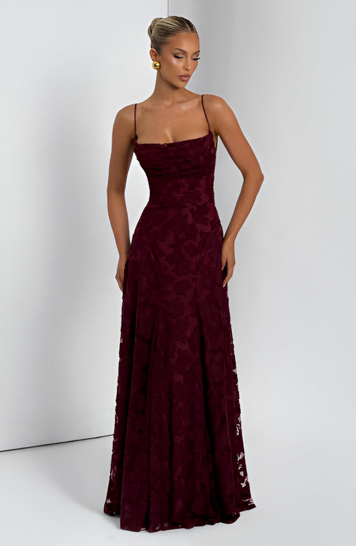 Francisa | Abito Maxi in Pizzo con Corsetto
