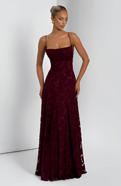 Francisa | Abito Maxi in Pizzo con Corsetto