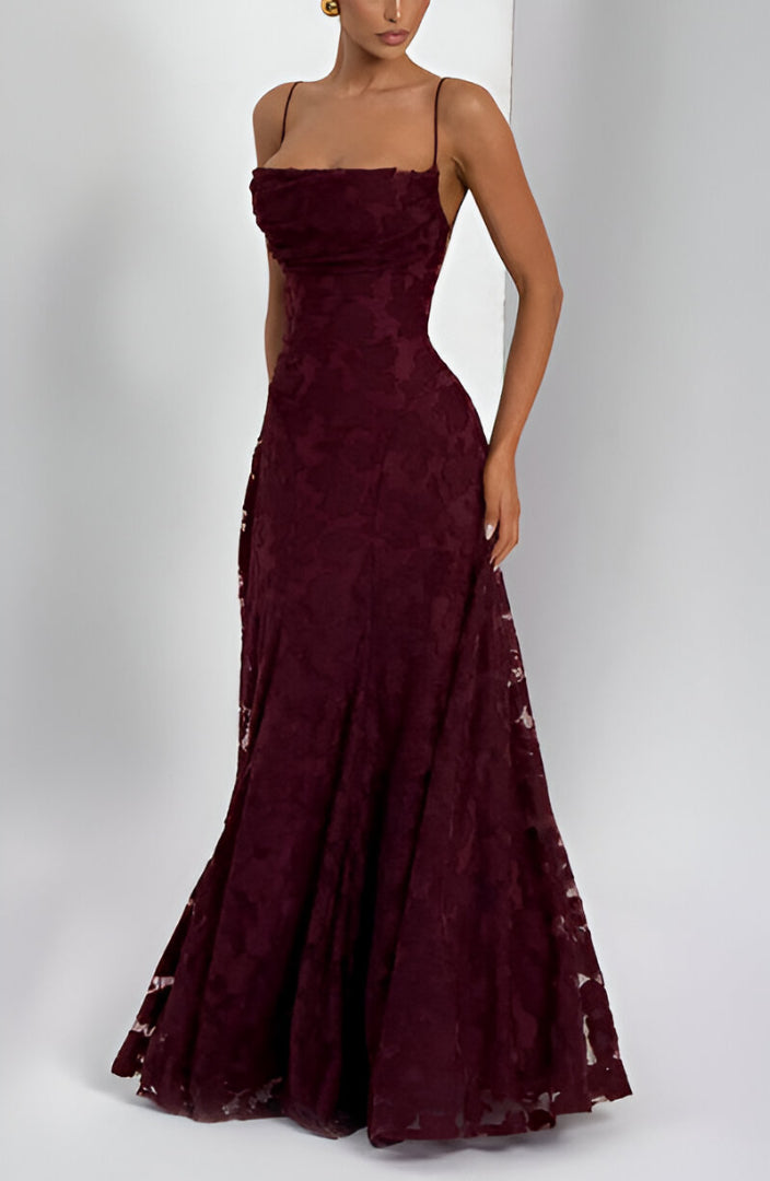 Francisa | Abito Maxi in Pizzo con Corsetto