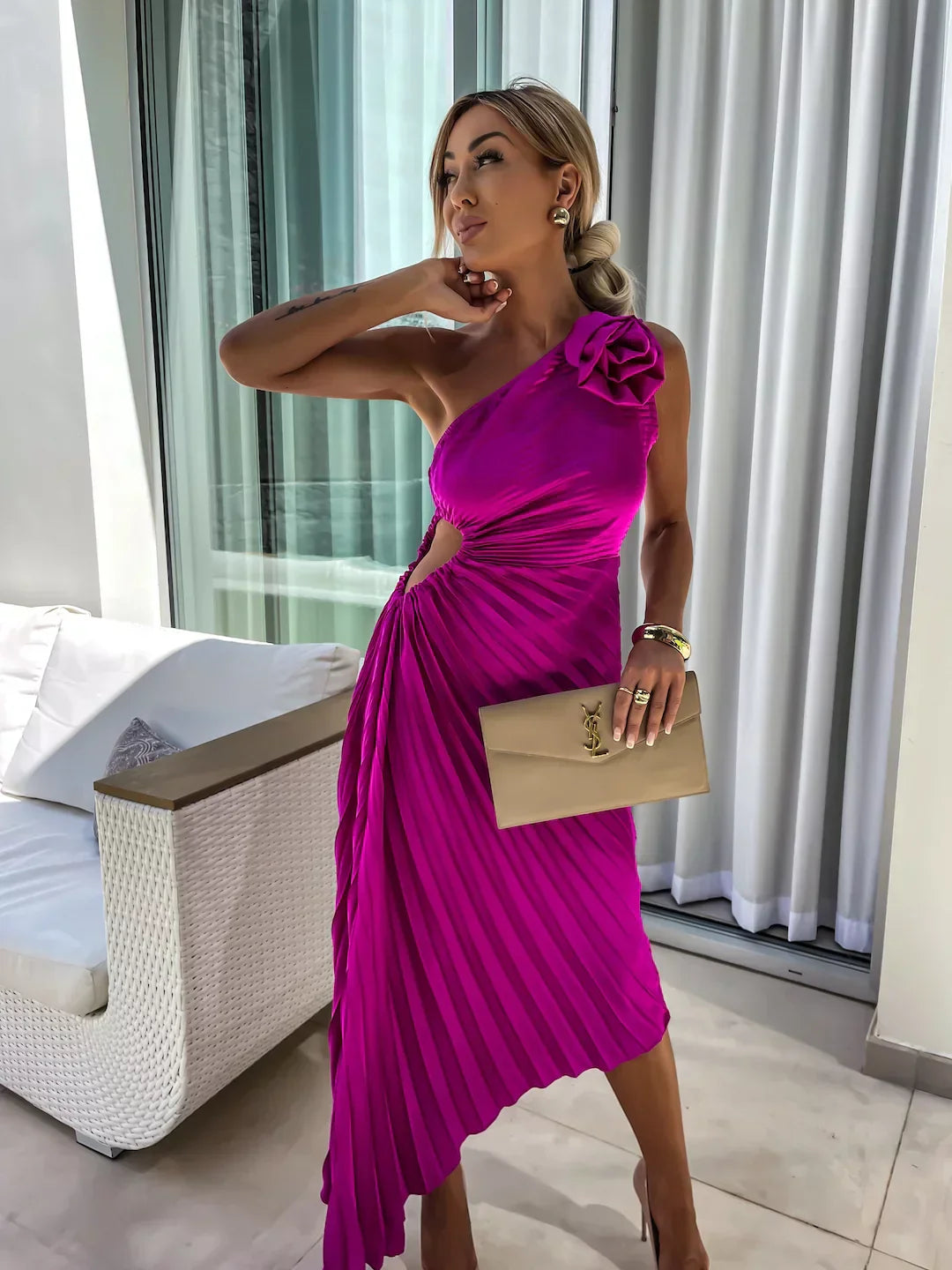 Sophia | Abito Romantico con Fiori