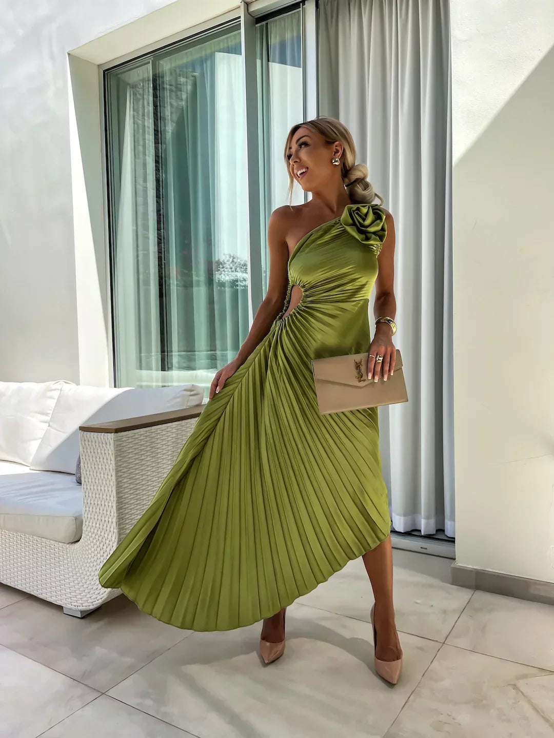 Sophia | Abito Romantico con Fiori