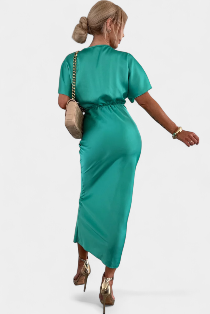 Emryn Vestito Morbido con Nodo Incrociato