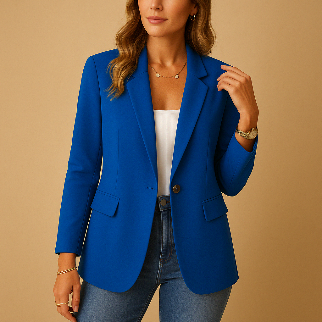 Blazer aderente con vestibilità comoda per donne | Yara