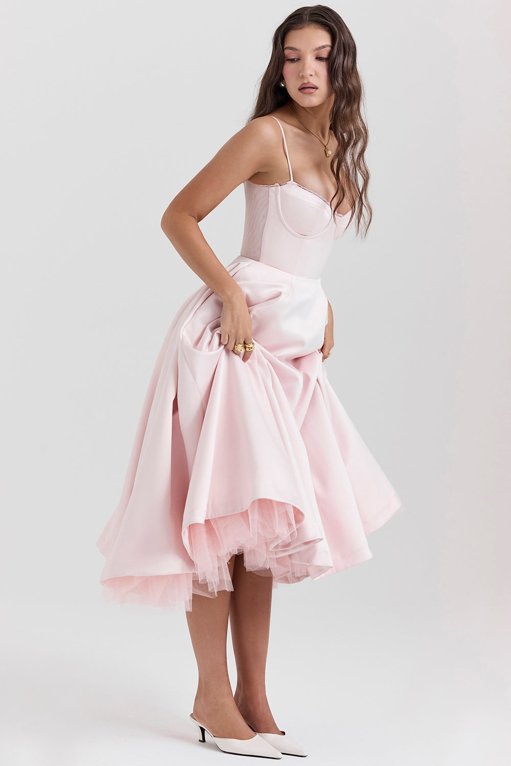 Abito Midi in Tulle Cindy