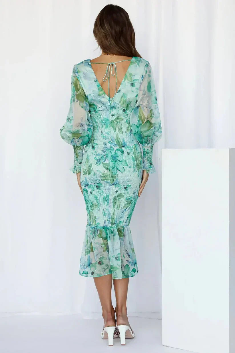 Emily | Abito con Fiori Stupendo