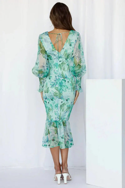 Emily | Abito con Fiori Stupendo