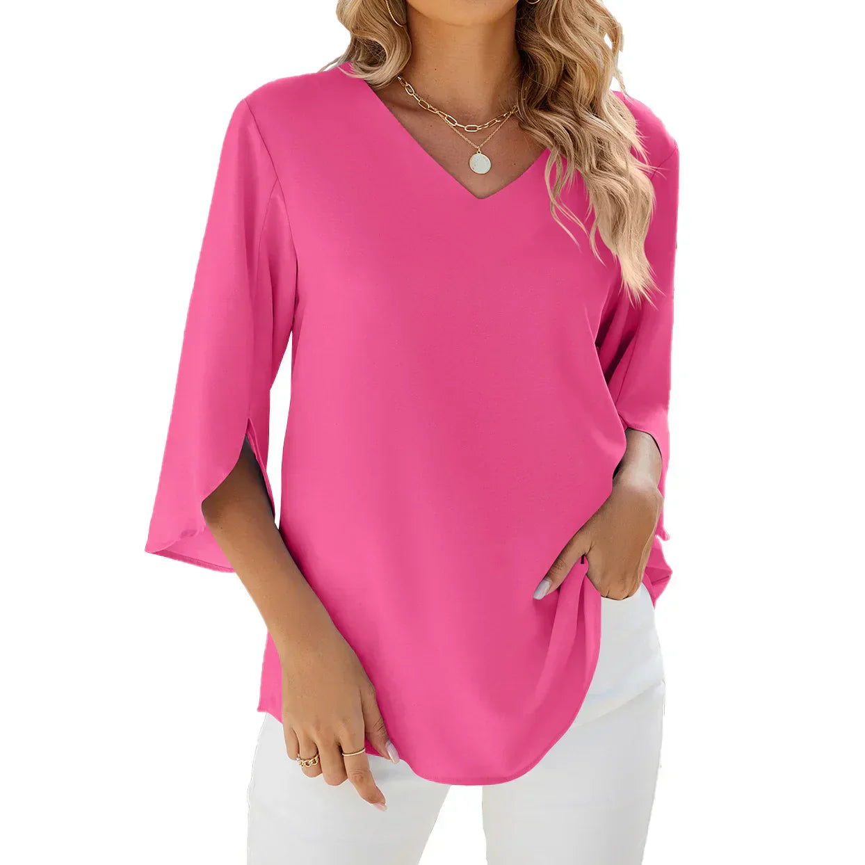 Sofia™ | Helene - Blusa con scollo a V