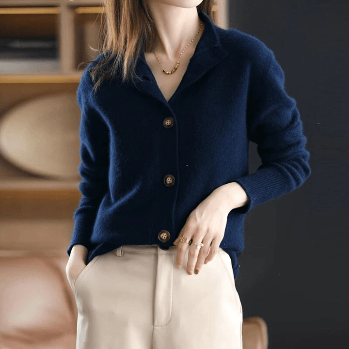 Elisa™ | Gilet in Cashmere e Maglia