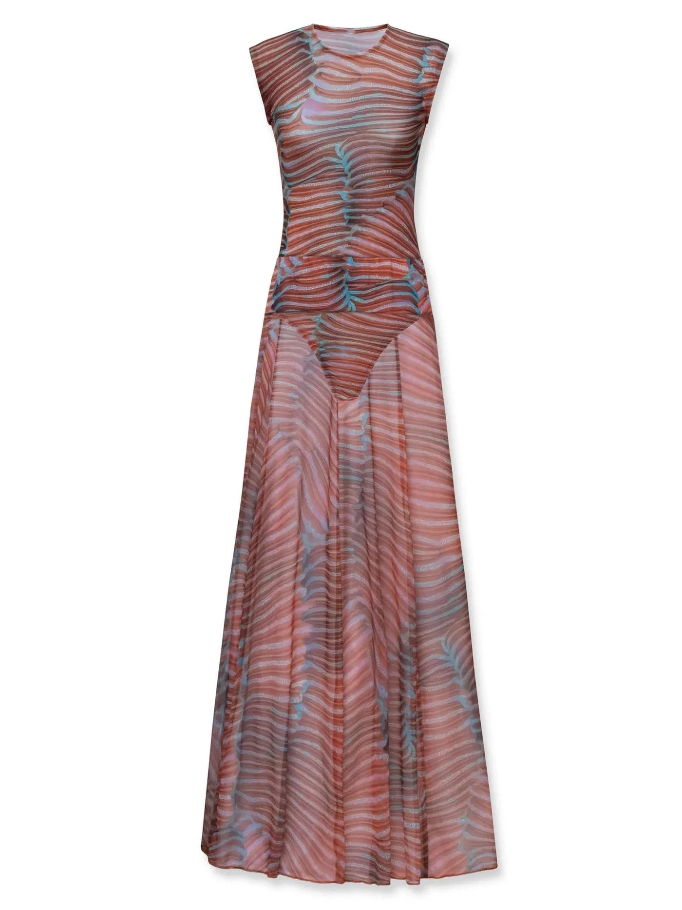 Ariadna - Body elegante con gonna lunga