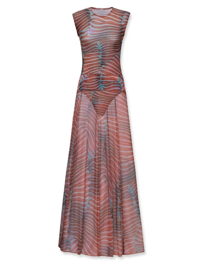 Ariadna - Body elegante con gonna lunga