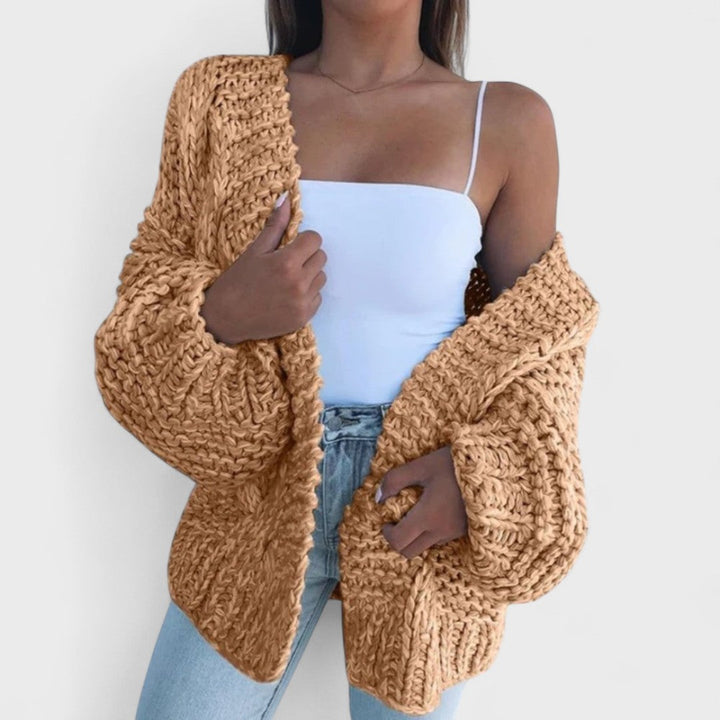 Eleanor - Cardigan rilassato in maglia grossa